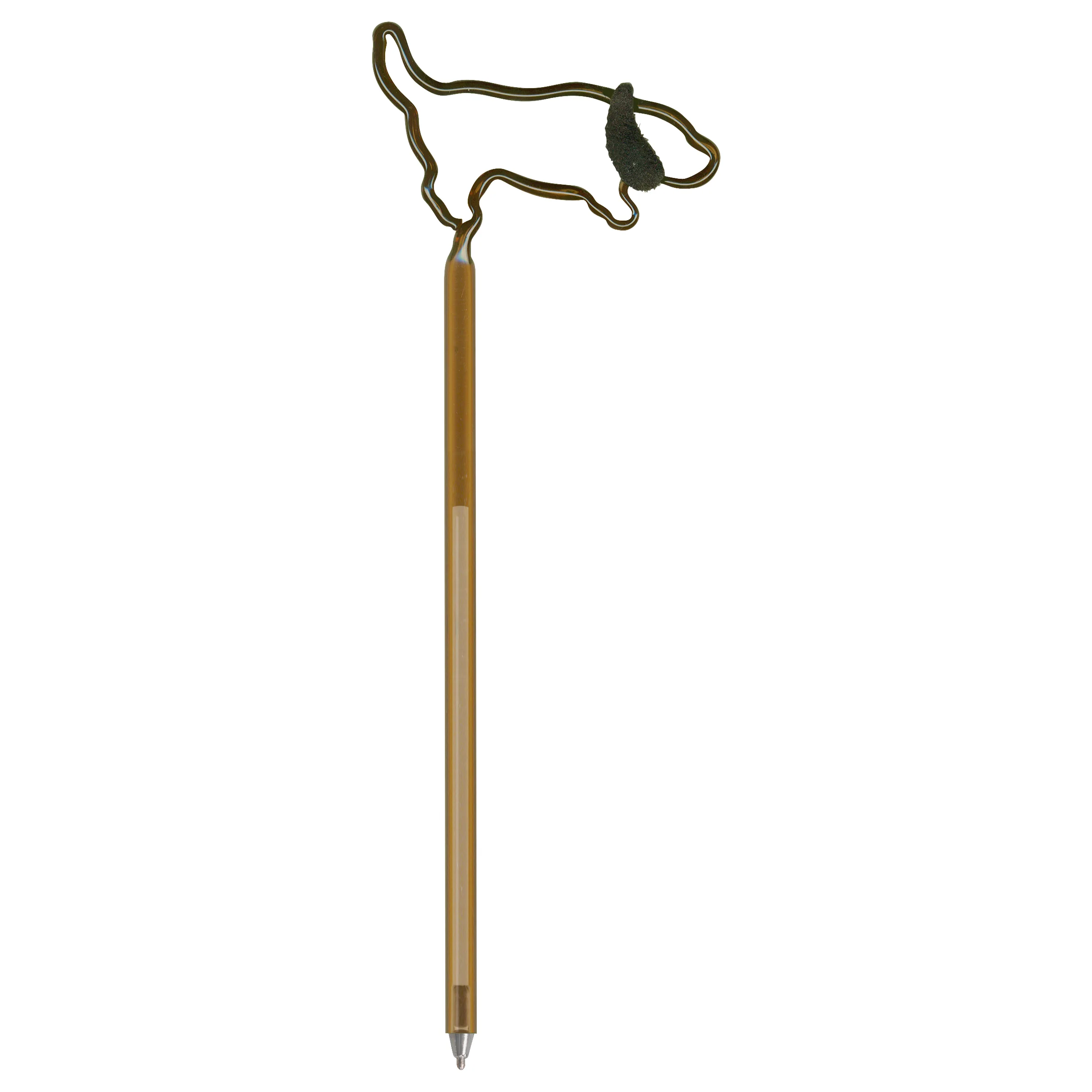 Dog Basset Hound with Ears Inkbend Standard, Bent Pen view 2
