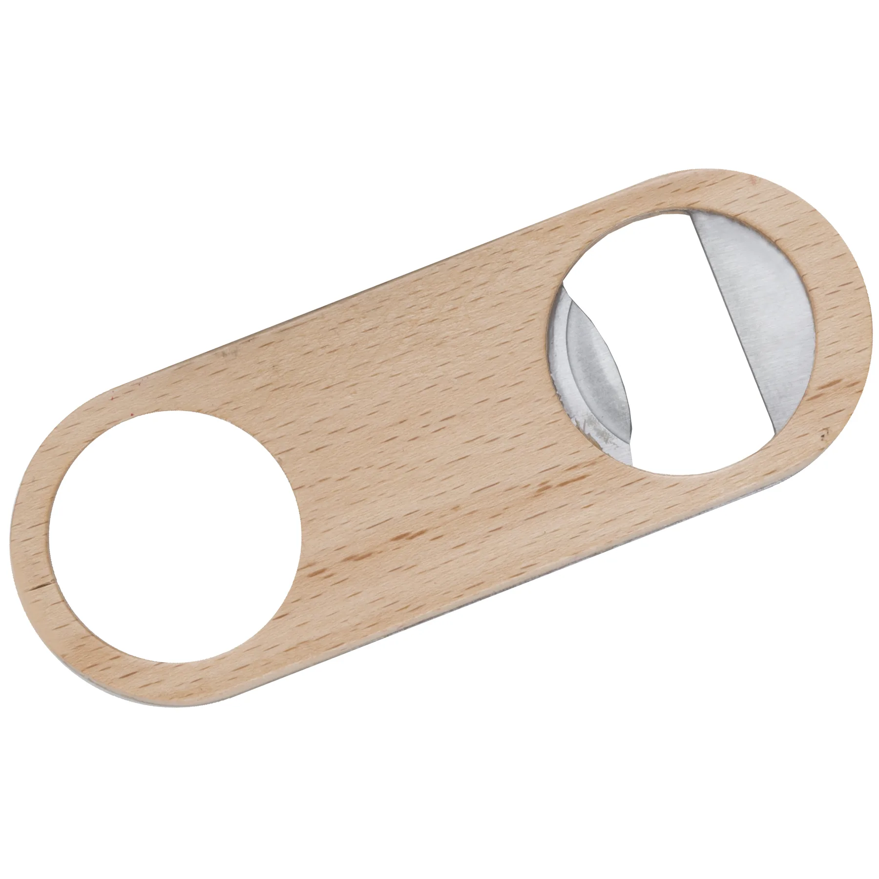 Mini Wood Paddle Bottle Opener view 2