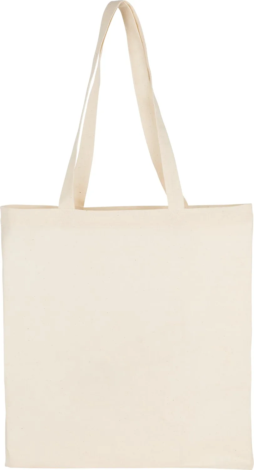 100% 4oz Cotton Canvas Convention Tote view 2