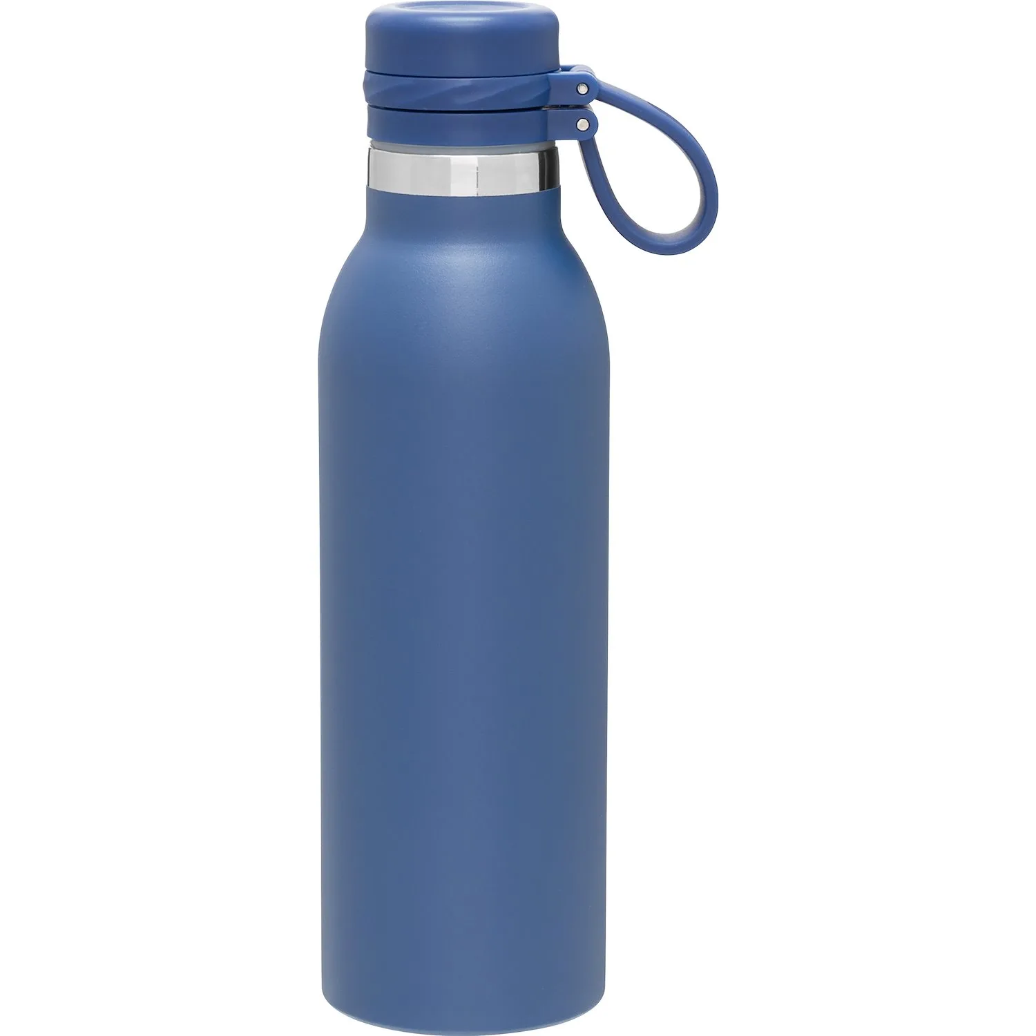 20 oz h2go Relay Water Bottle (Matte Navy) view 2