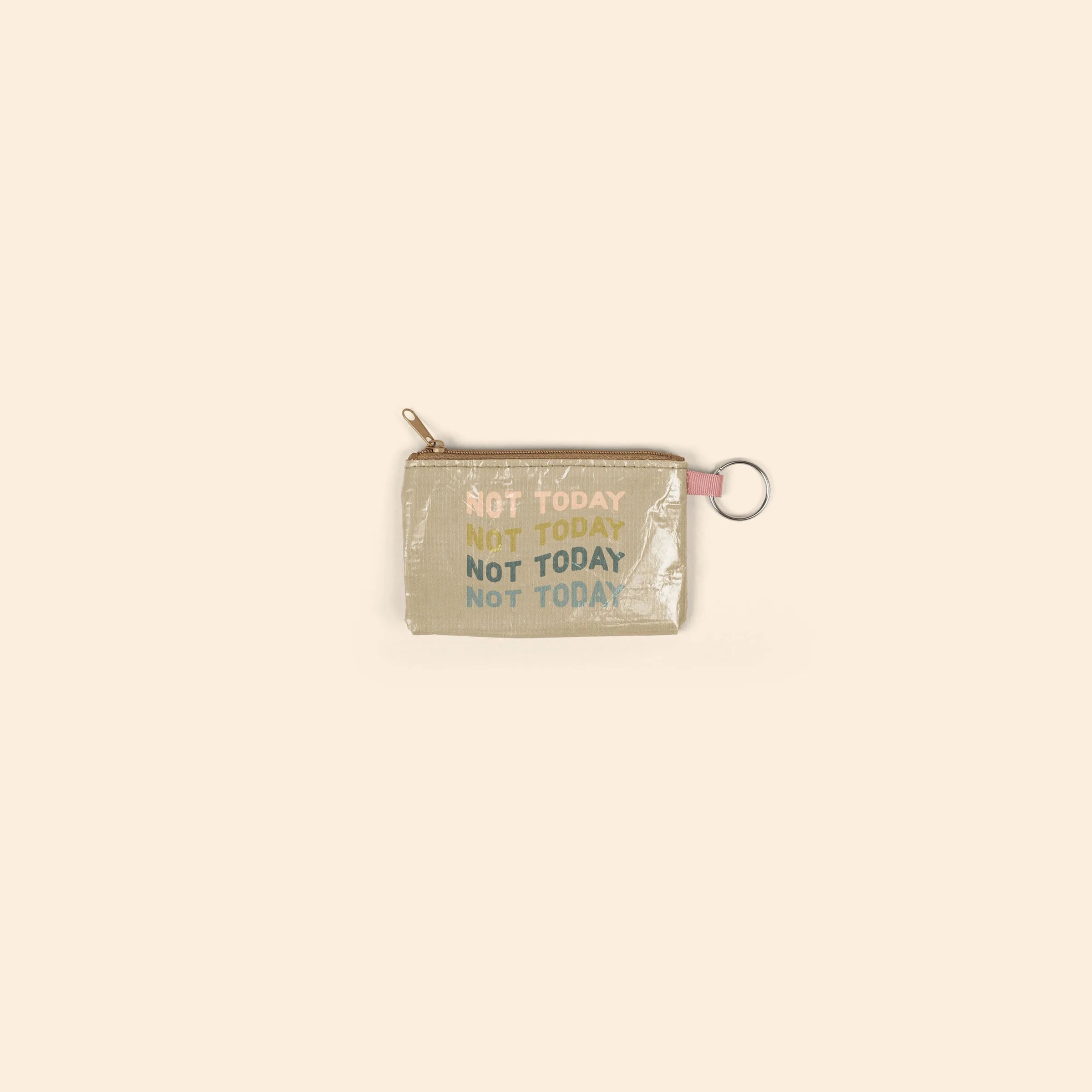 Penny Key Ring - Laminated Non-Woven Rpet