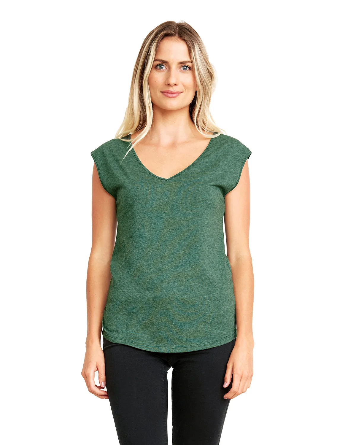 NEXT LEVEL APPAREL Ladies' Festival Sleeveless V view 7