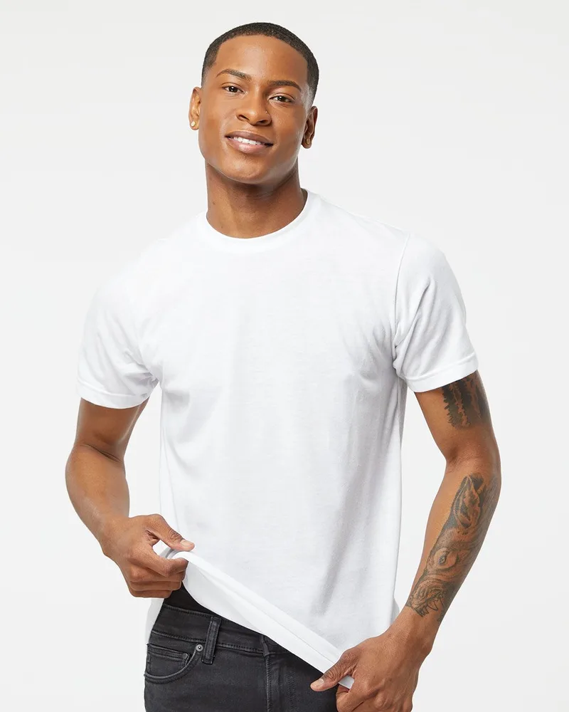 Tultex® Unisex Poly-Rich Short Sleeve T-Shirt view 2