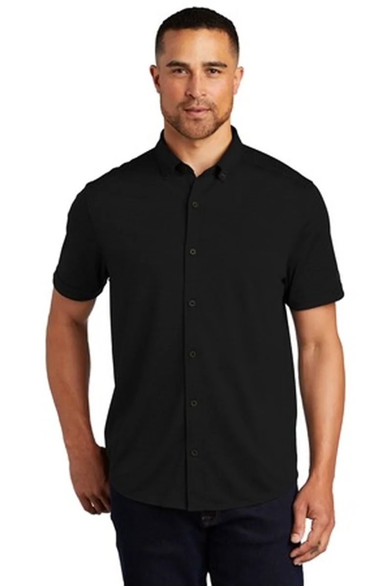 OGIO ® Gravitate Full-Button Polo.