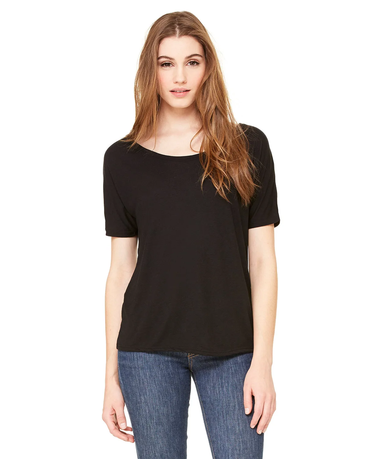 BELLA+CANVAS Ladies' Slouchy T-Shirt view 2