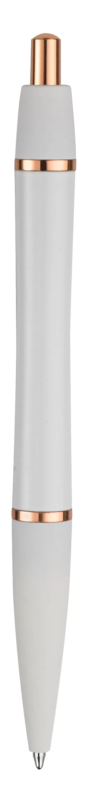 White/Rose Gold Blank Opposite Clip View
