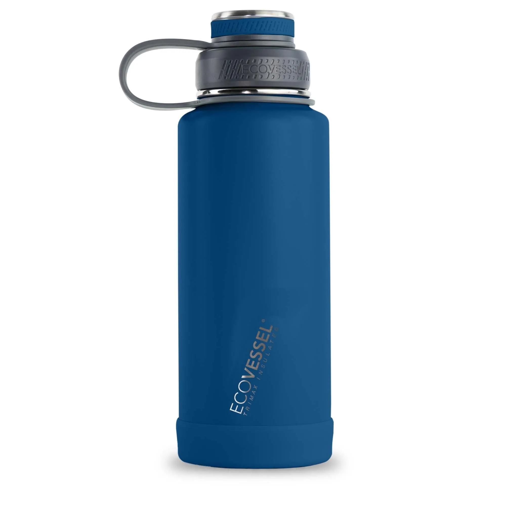 EcoVessel Boulder 32 Oz Trimax® Insulated Ss Water Bottle - Nightfall Navy