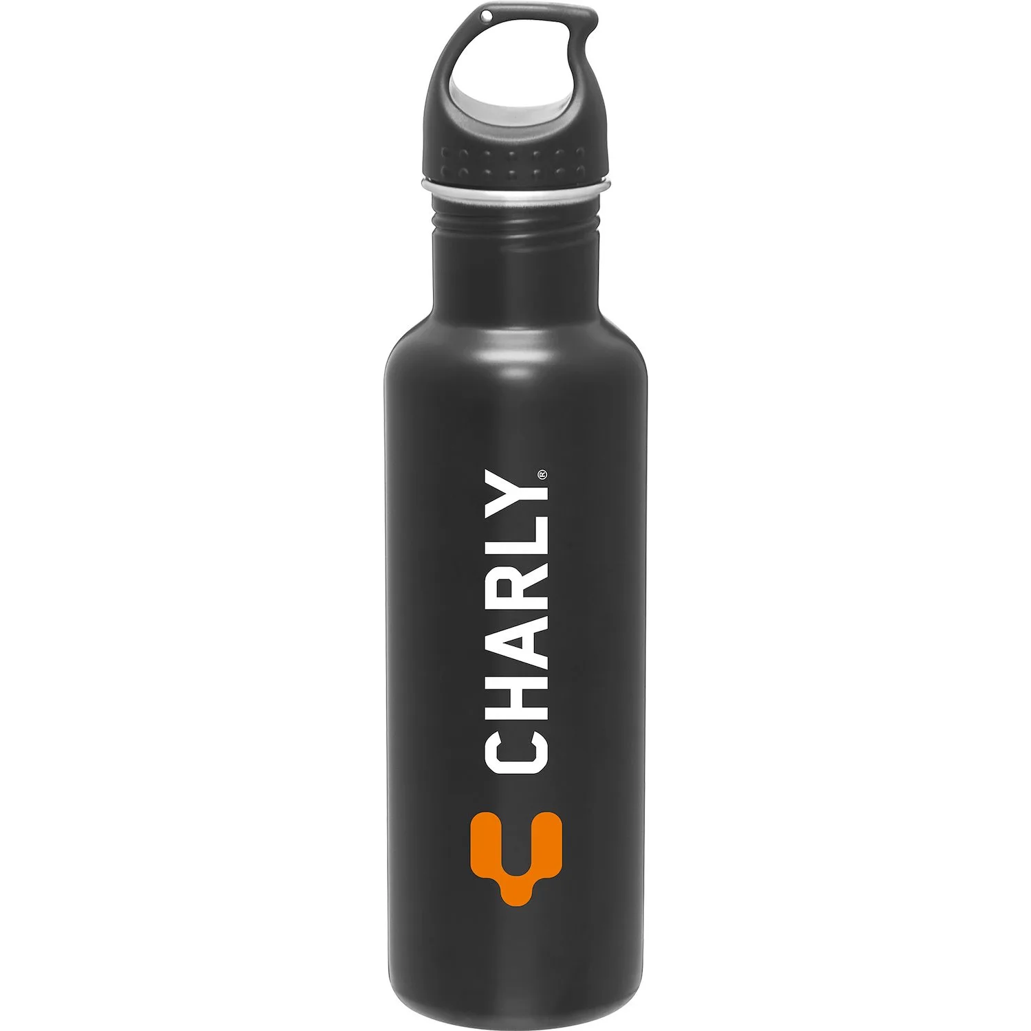24 oz h2go Bolt Water Bottle (Matte Black)
