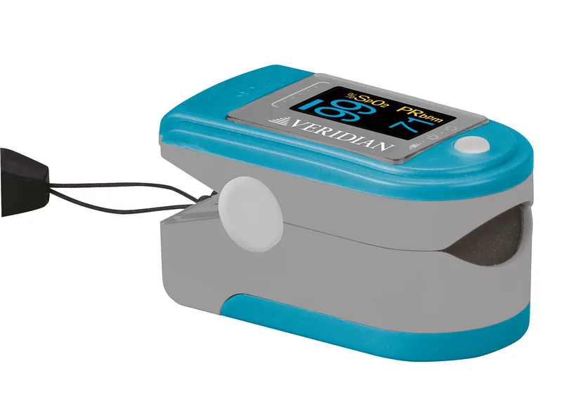 Veridian Healthcare Deluxe Pulse Oximeter Blood Oxygen Level Monitor