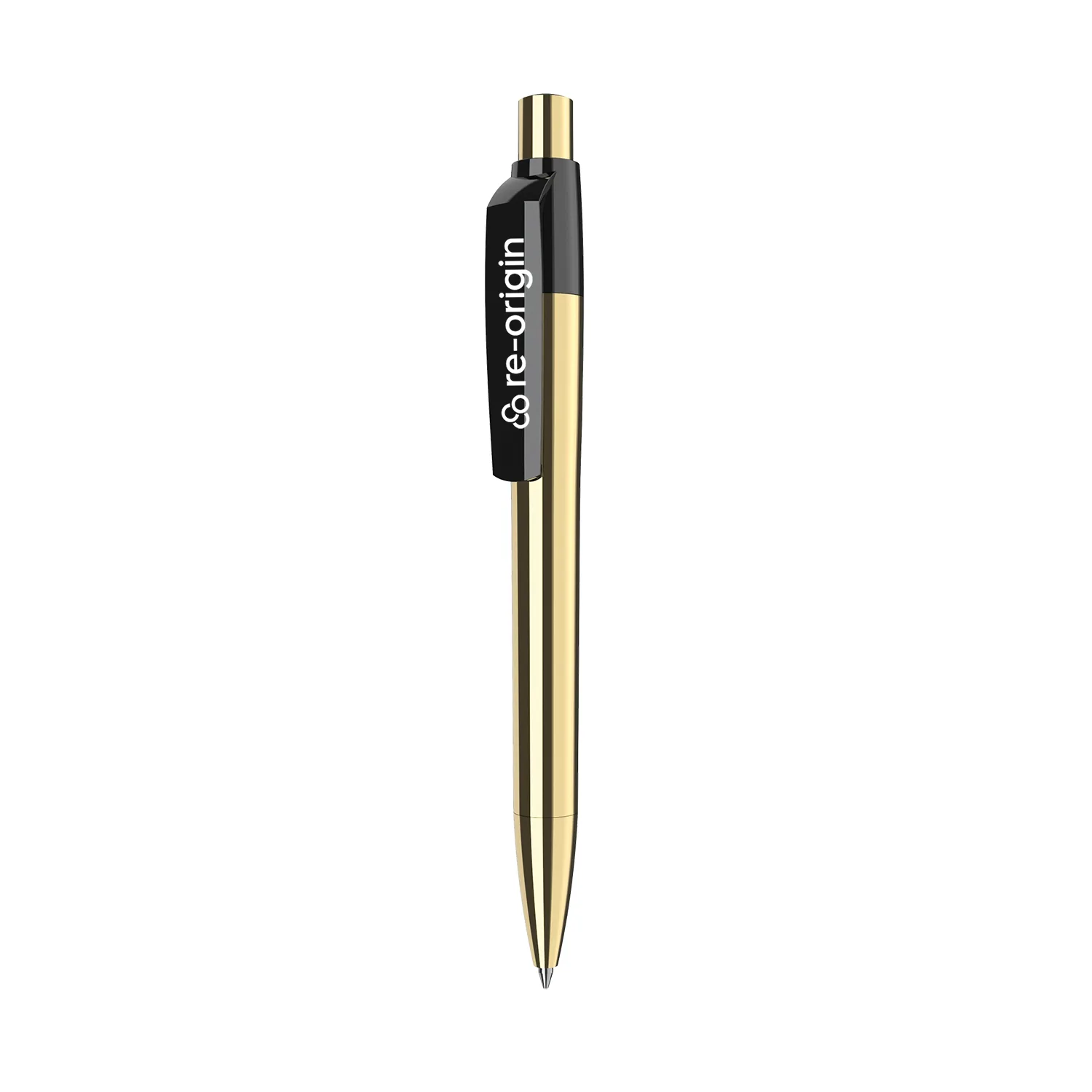 Maxema Mood Metal Gold Pen Black Ink view 3