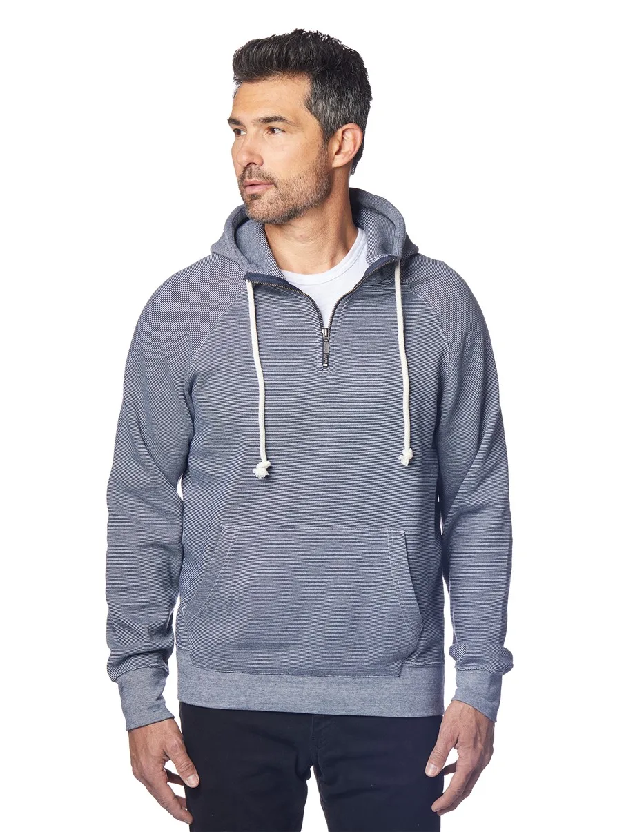 Mendocino Mini Stripe Pullover Hoodie