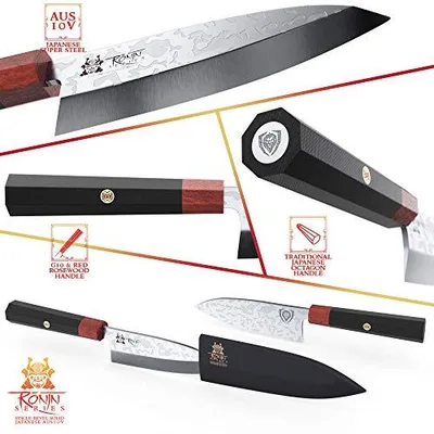 Dalstrong Deba Knife - 6" Single Bevel Blade - Ronin Series