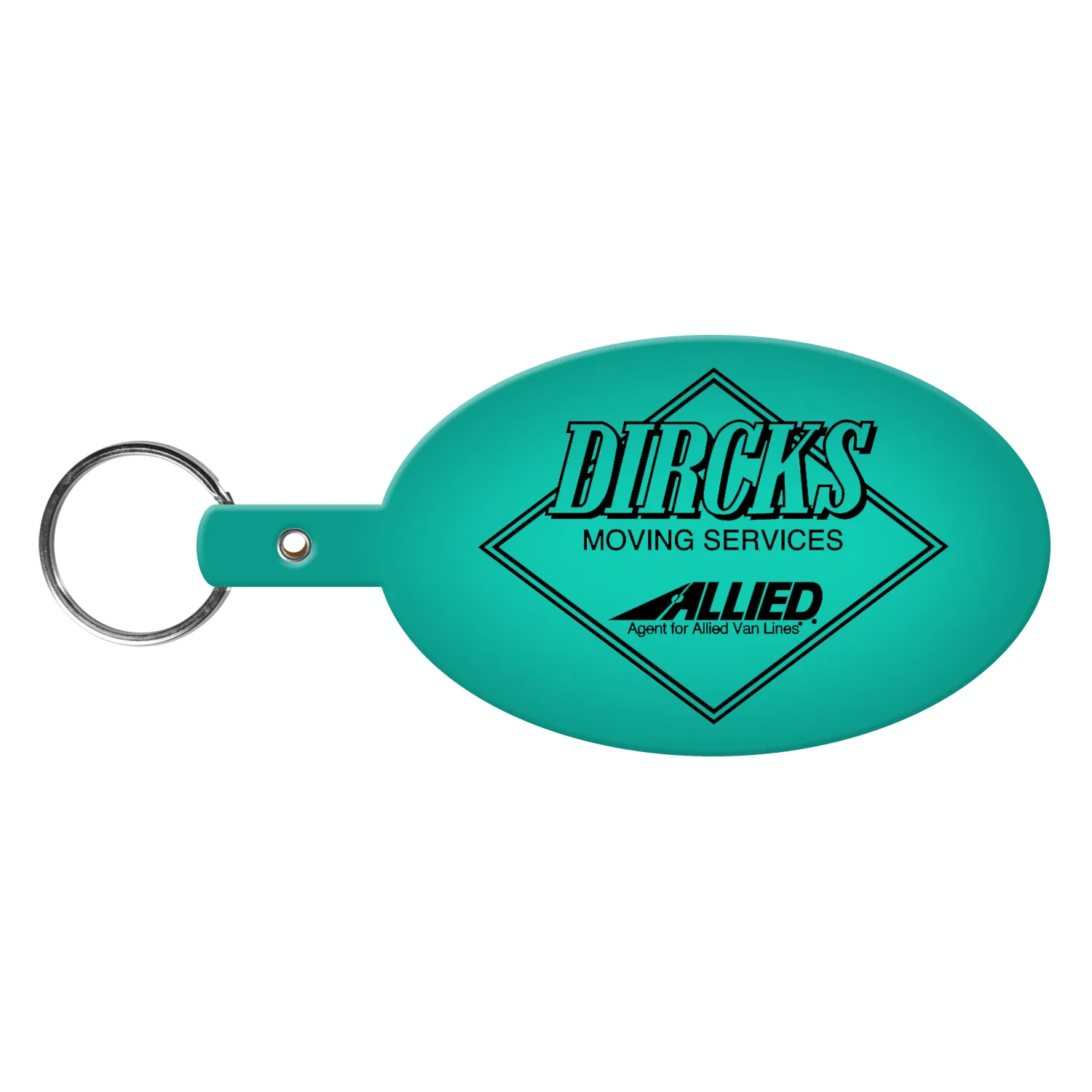 Large Oval Flexible Key Tag view 7