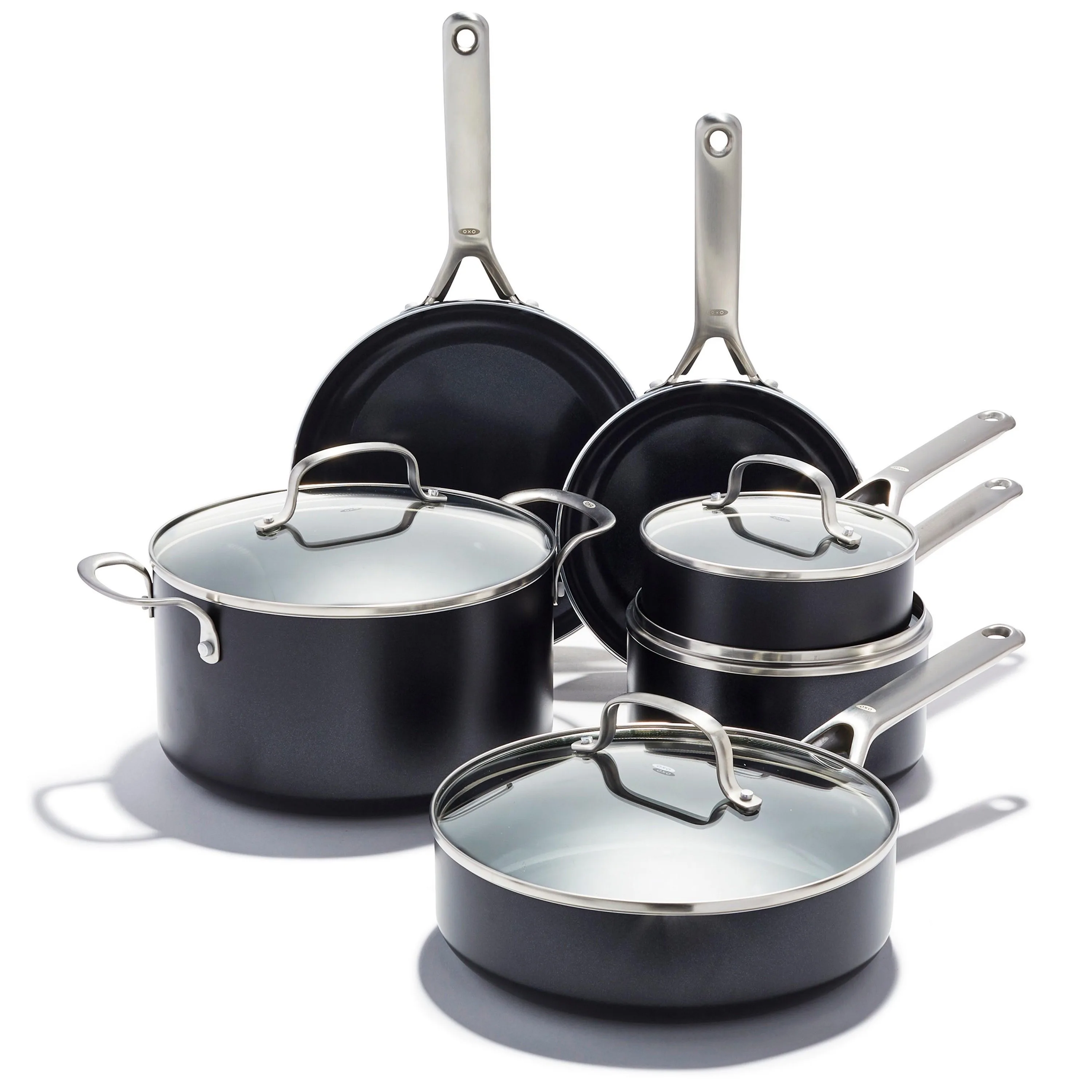 OXO Agility 10Pc Nonstick Ceramic Cookware Set