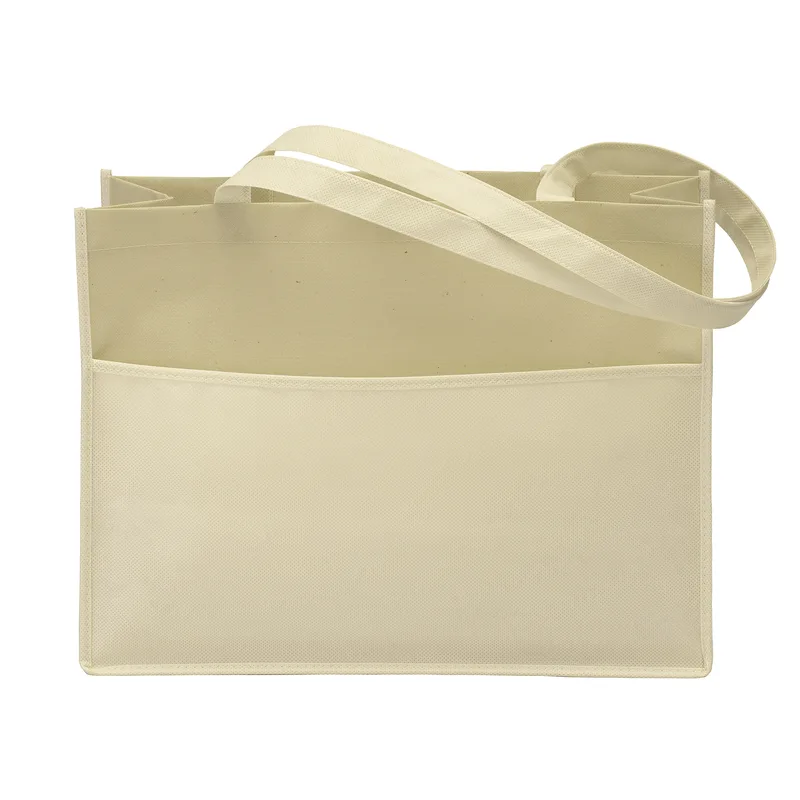 Dunes™ - Matte-Laminated Tote - ColorVista (16" x 6" x 12") view 2