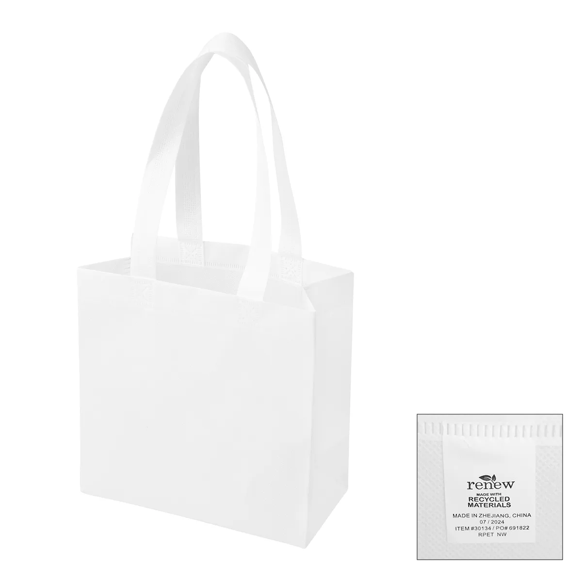 Rowan Rpet Non-woven Shopper Tote Bag view 3