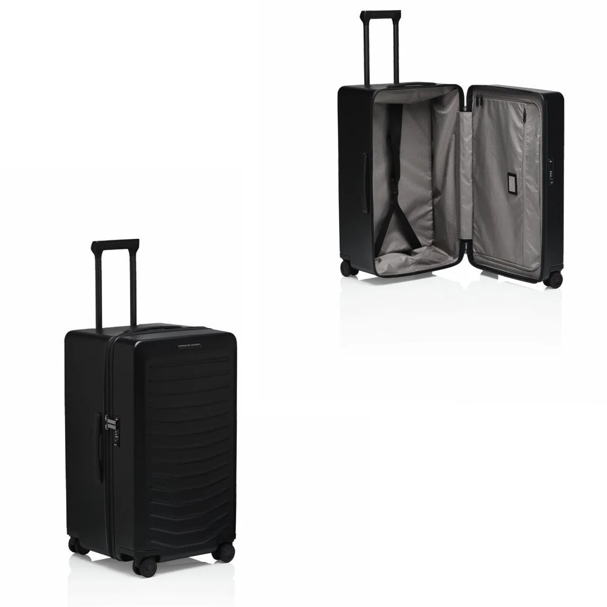 Bric's Porsche Roadster By Bric's 29" Spinner Trunk Luggage - Black Matte