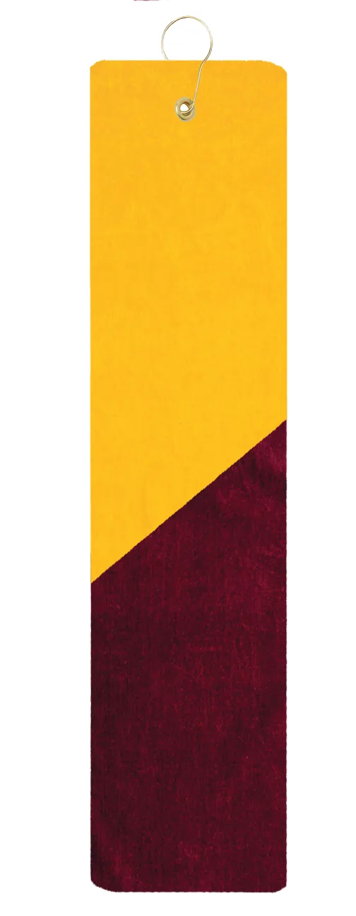 Gold/Burgundy Red