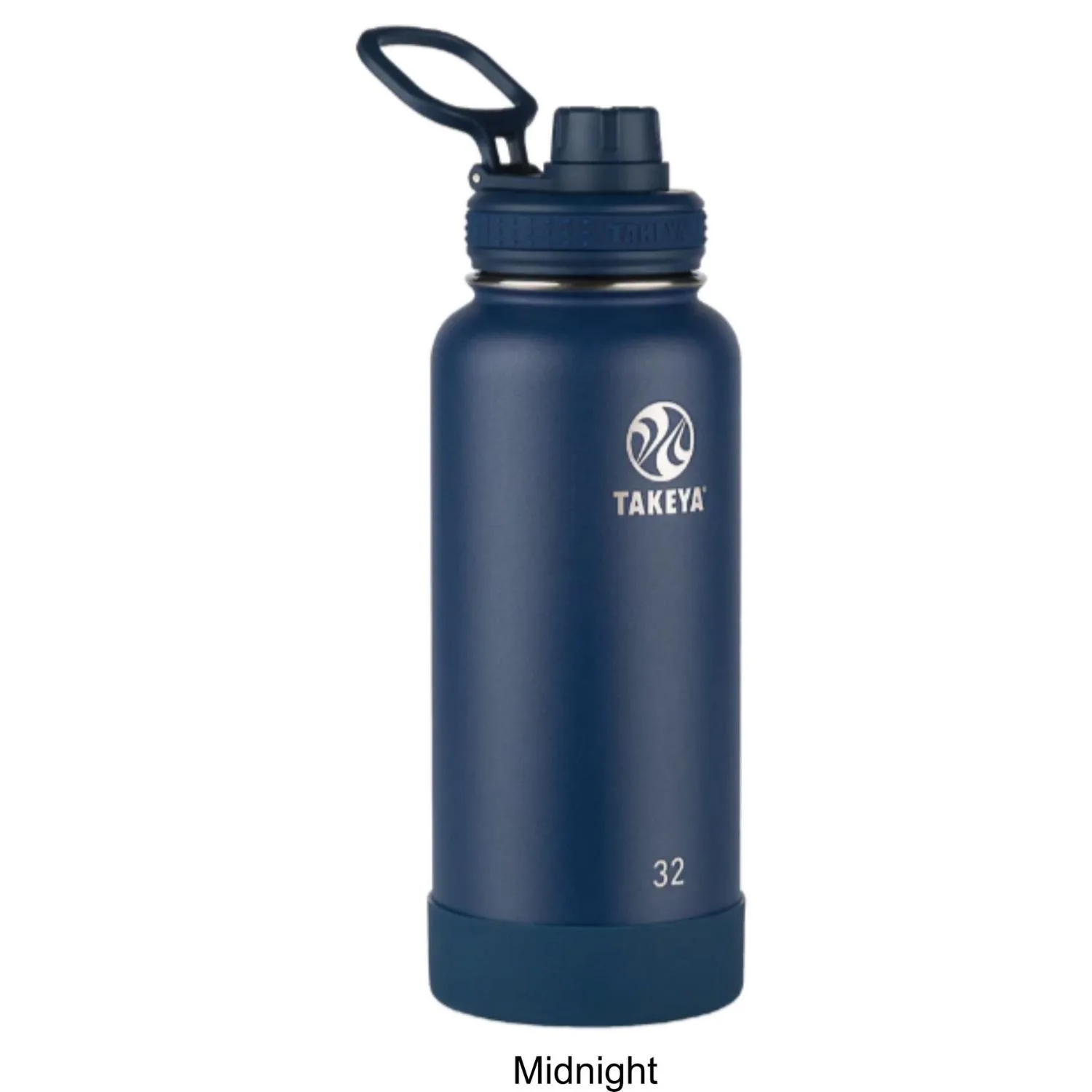 40 oz Takeya® Stainless Steel Insulated Active Water Bottle w/ Spout Lid view 2