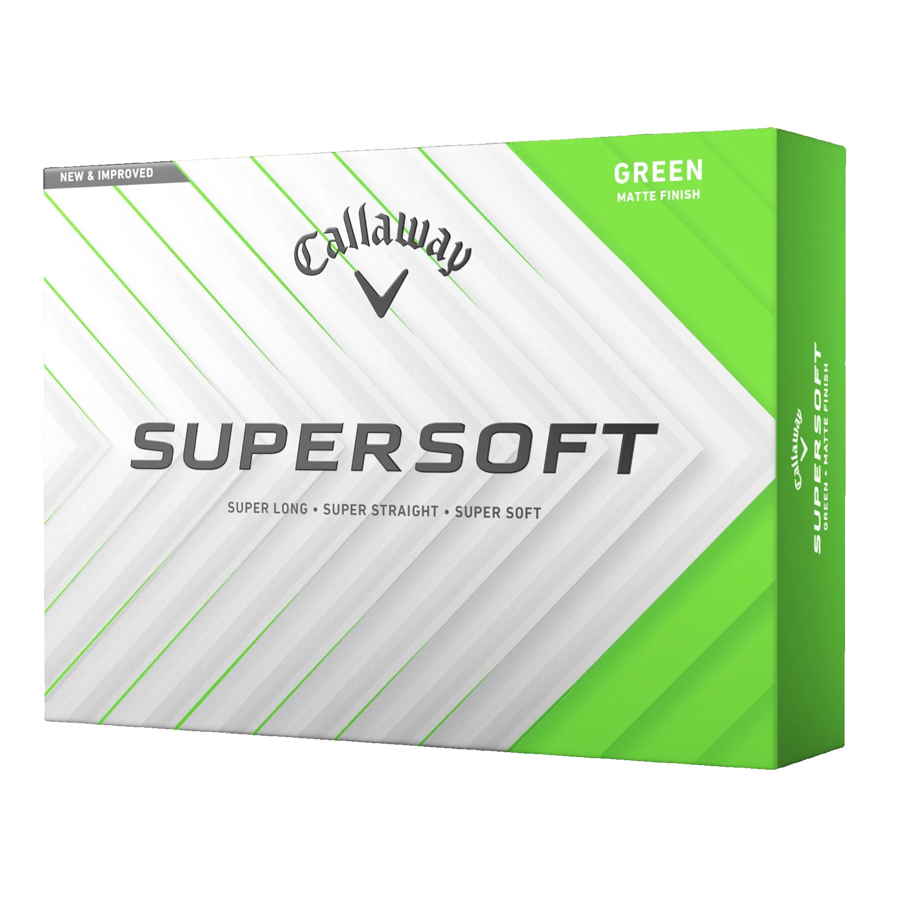 Callaway Supersoft Matte Golf Balls - Green