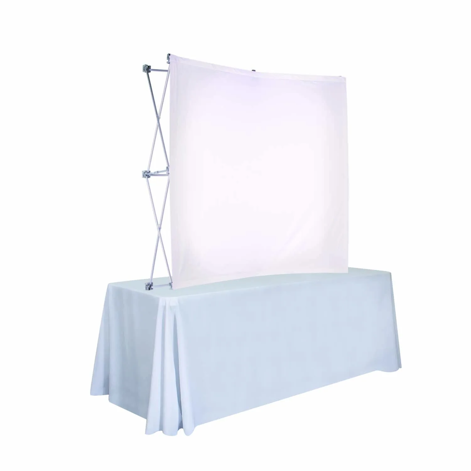 6' Curved Splash Tabletop Face Kit (Block-Out) view 2