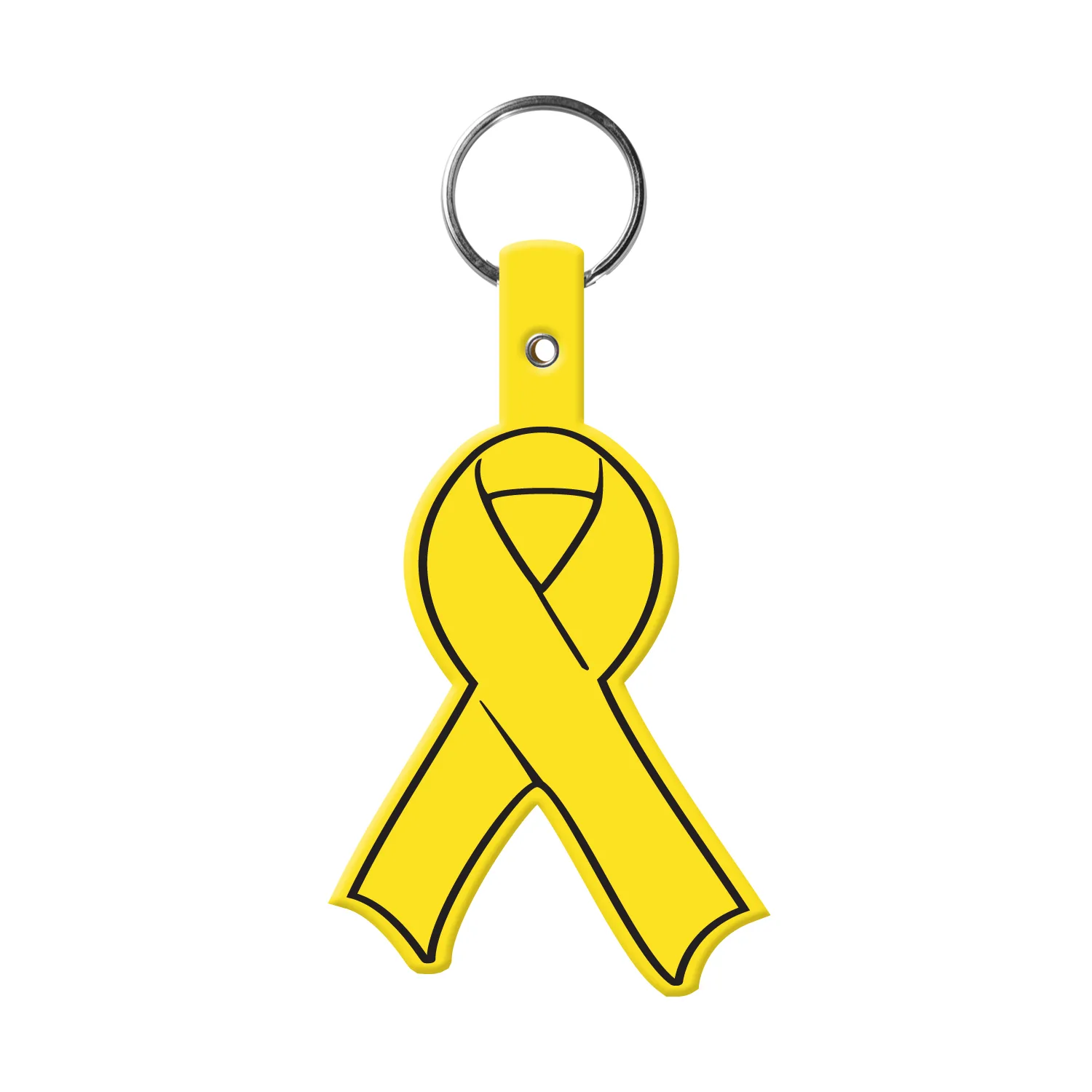Awareness Ribbon Flexible Key Tag view 2