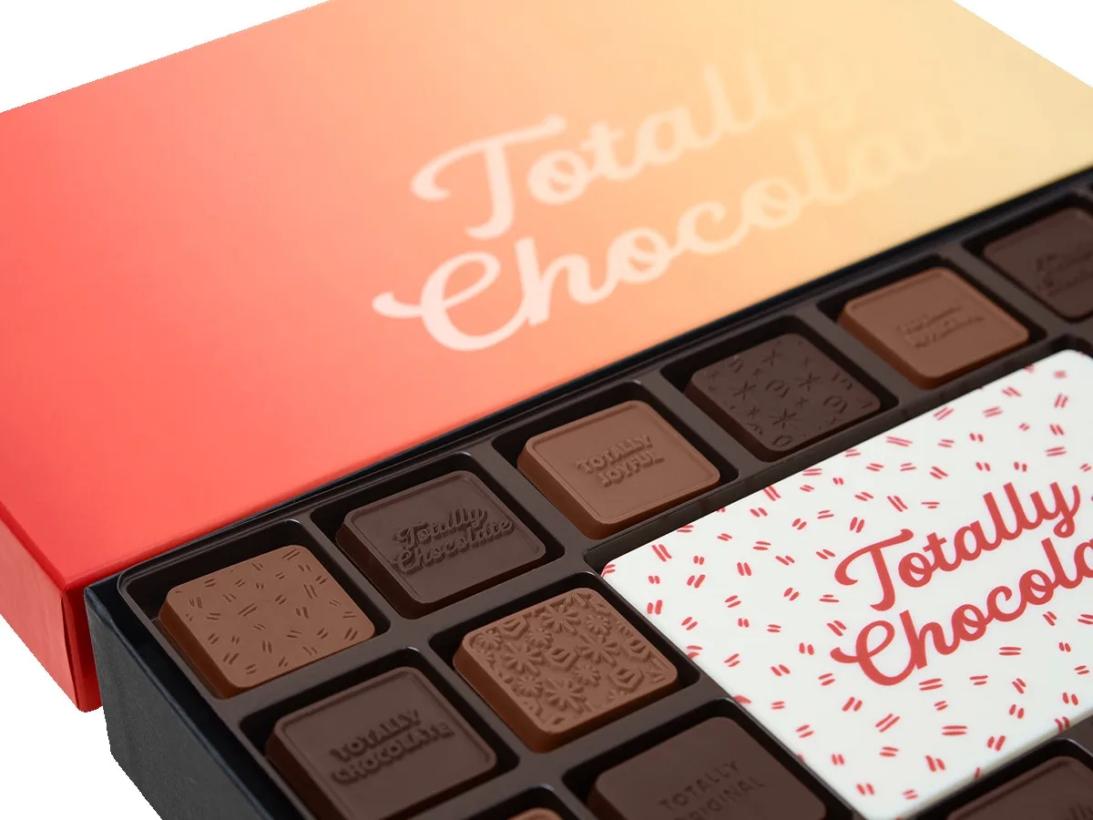 45-Piece Chocolate Ensemble Gift Set with Luxury Custom Packaging