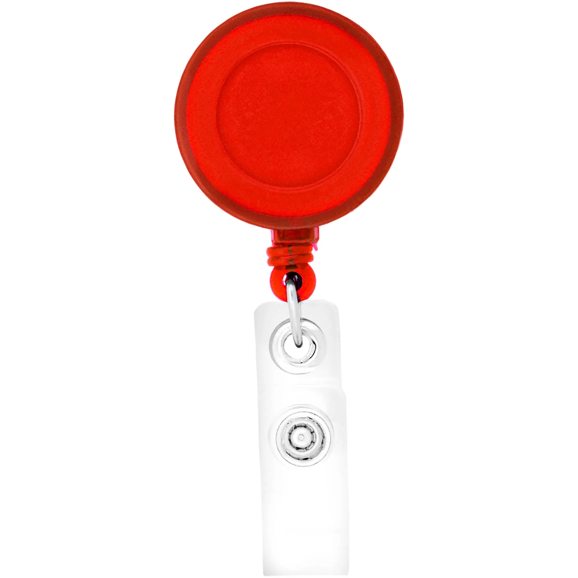 Round Retractable Badge Holder view 7