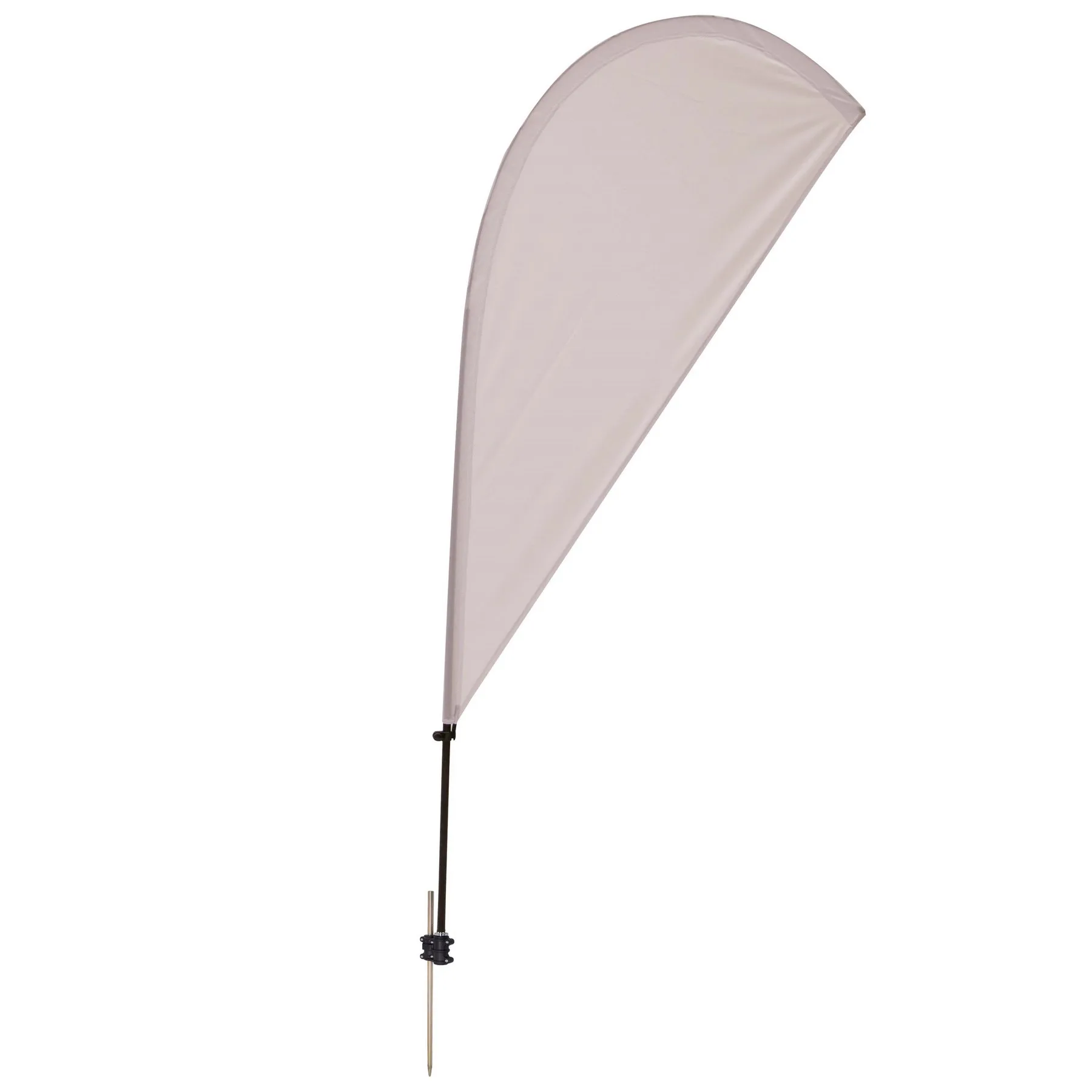 6.5' Value Teardrop Sail Sign Flag - 1-Sided with Spike view 2