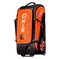 Escalade Sports Onix - Pro Team Wheeled Duffel Bag - Orange & Black — Orange
