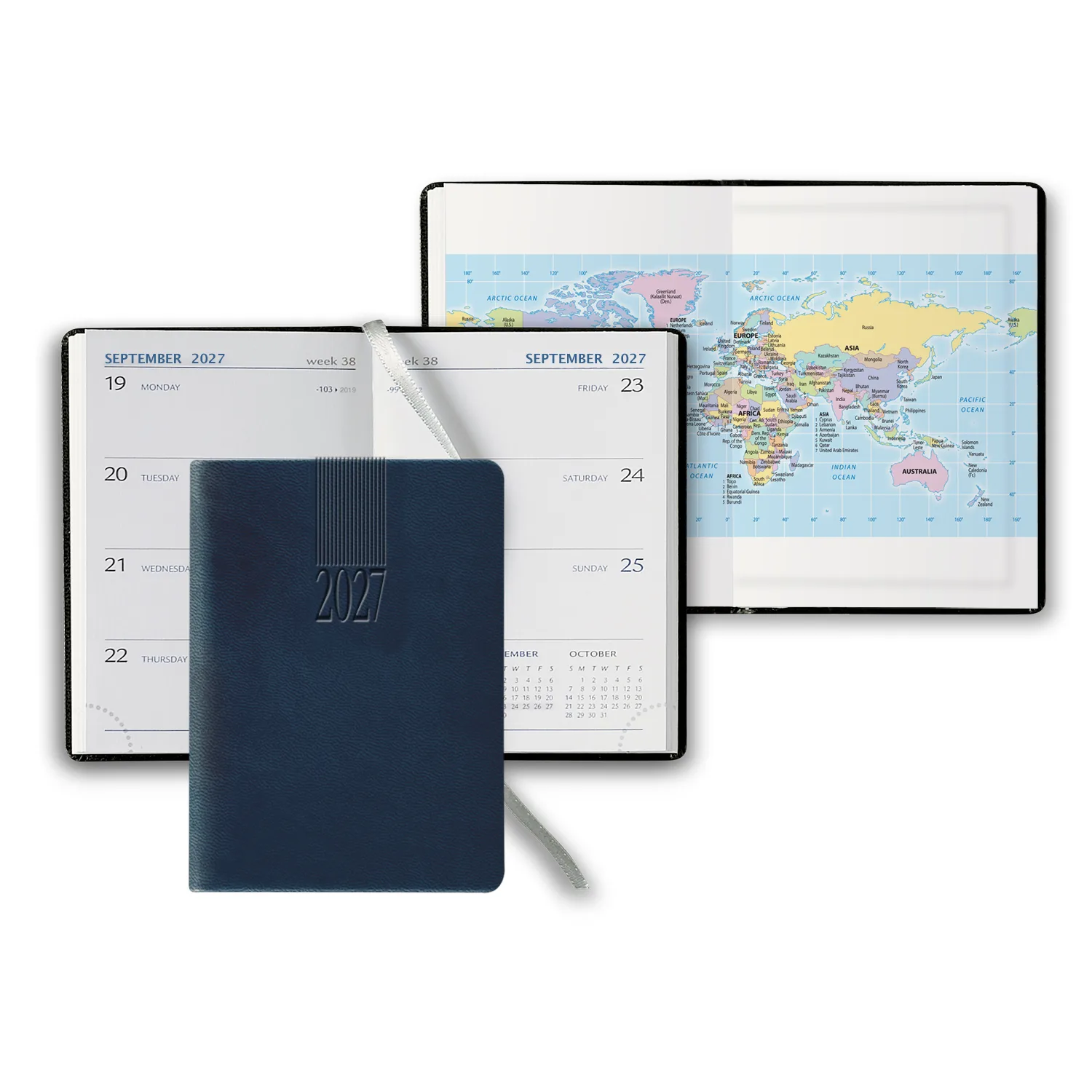 Castelli TucsonPico Pocket White Page Upright Weekly Diary view 7