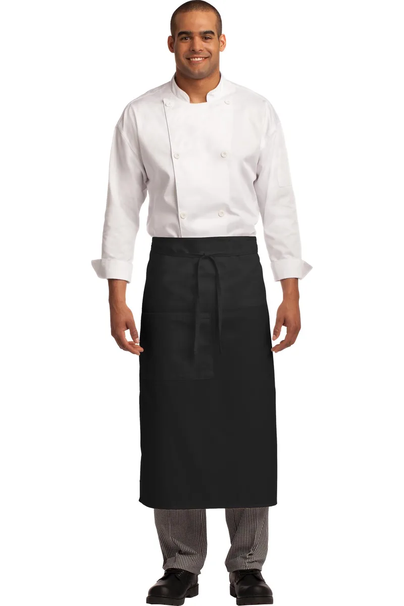 Port Authority® Easy Care Full Bistro Apron with Stain Release.