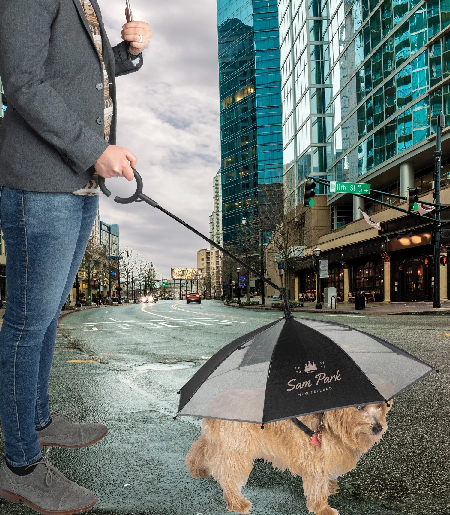 The Doggo Umbrella view 3