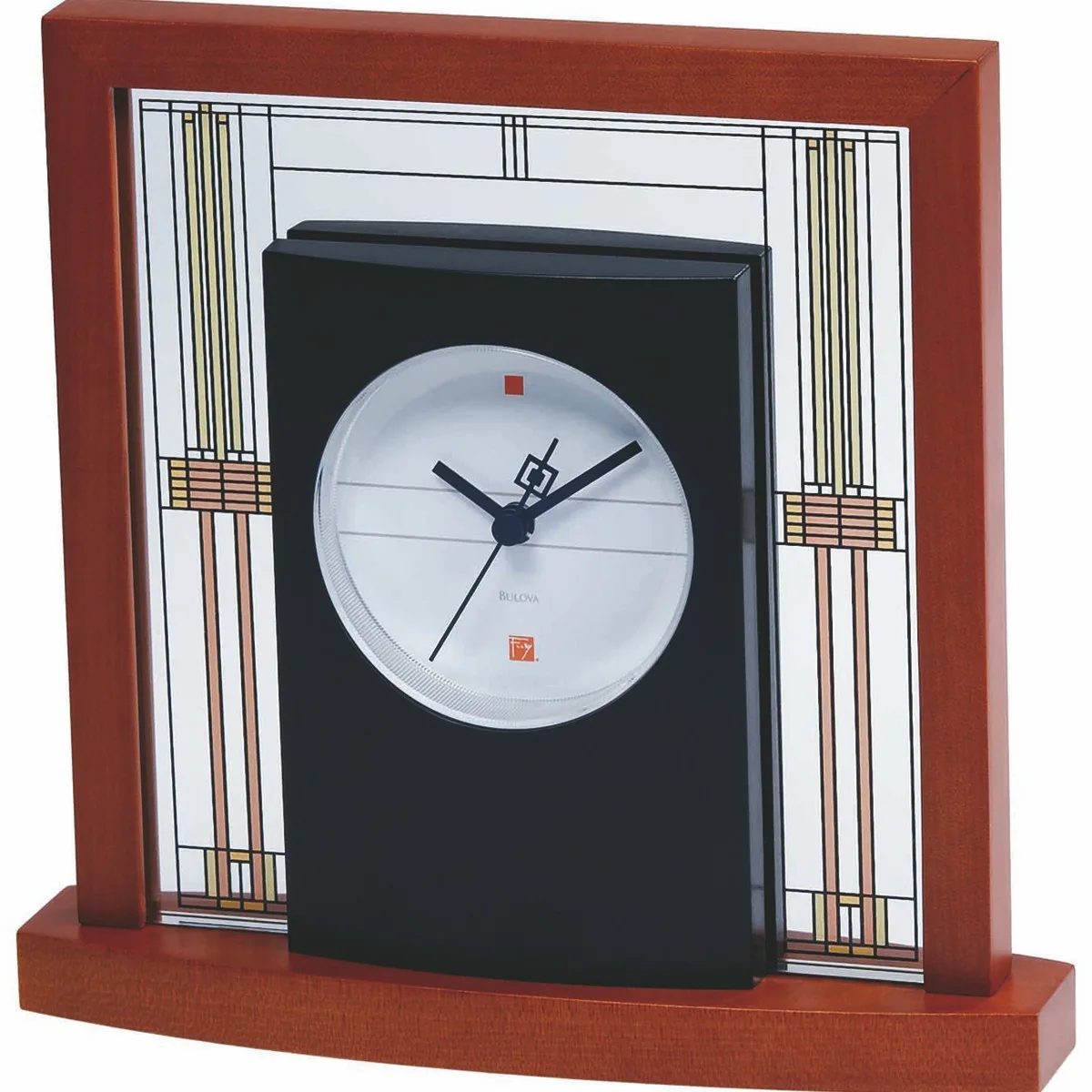 Bulova Clocks Willits Frank Lloyd Wright Collection Tabletop Clock
