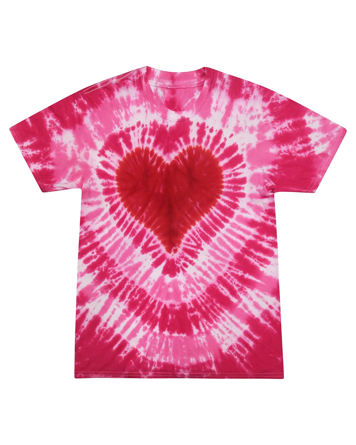 Tie-Dye Unisex Shapes T-Shirt view 3
