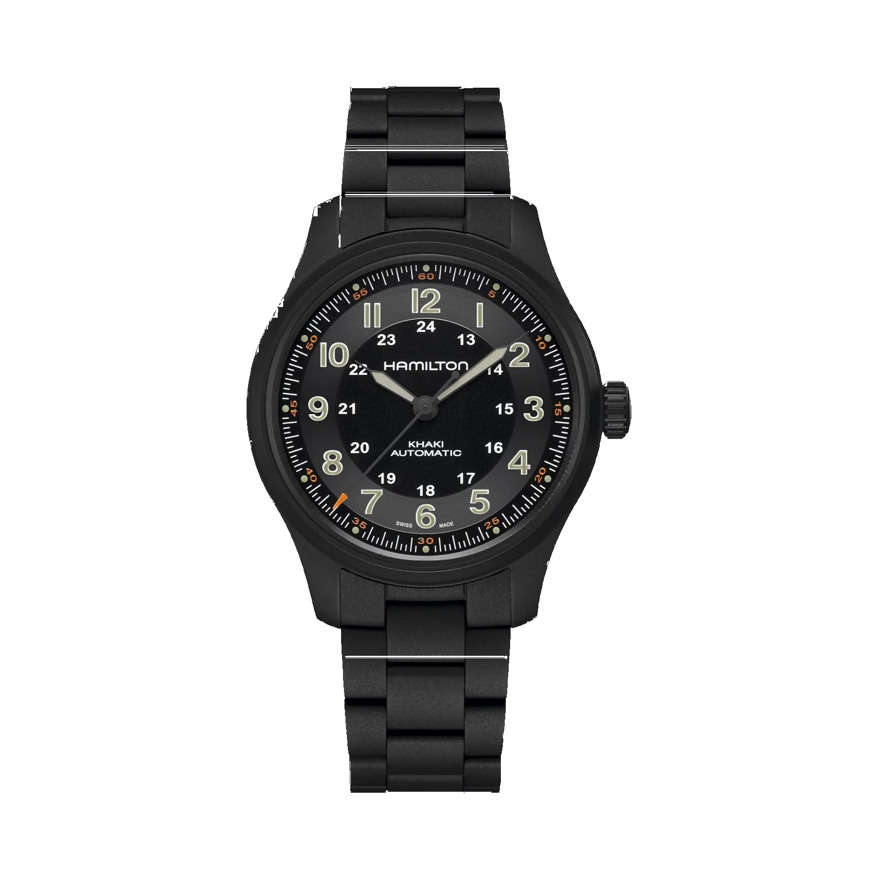 Hamilton Khaki Field Titanium Auto Black Watch