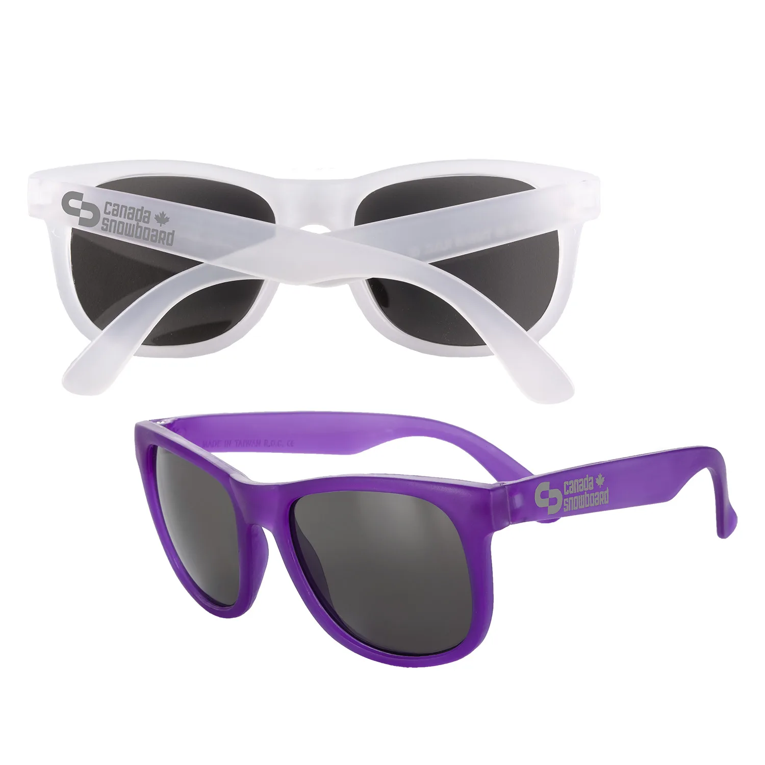 Translucent White/Purple