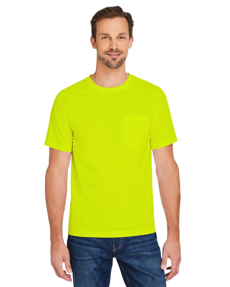 Harriton Unisex Charge Snag and Soil Protect T-Shirt view 5