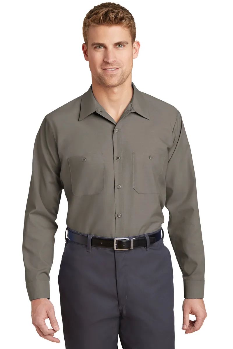 Red Kap® Long Sleeve Industrial Work Shirt. view 3