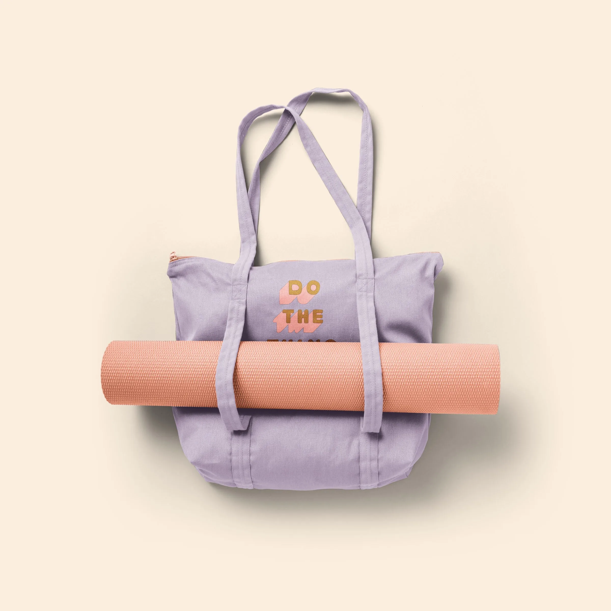 Twinkles Even More Yoga Tote - Colored Canvas view 4