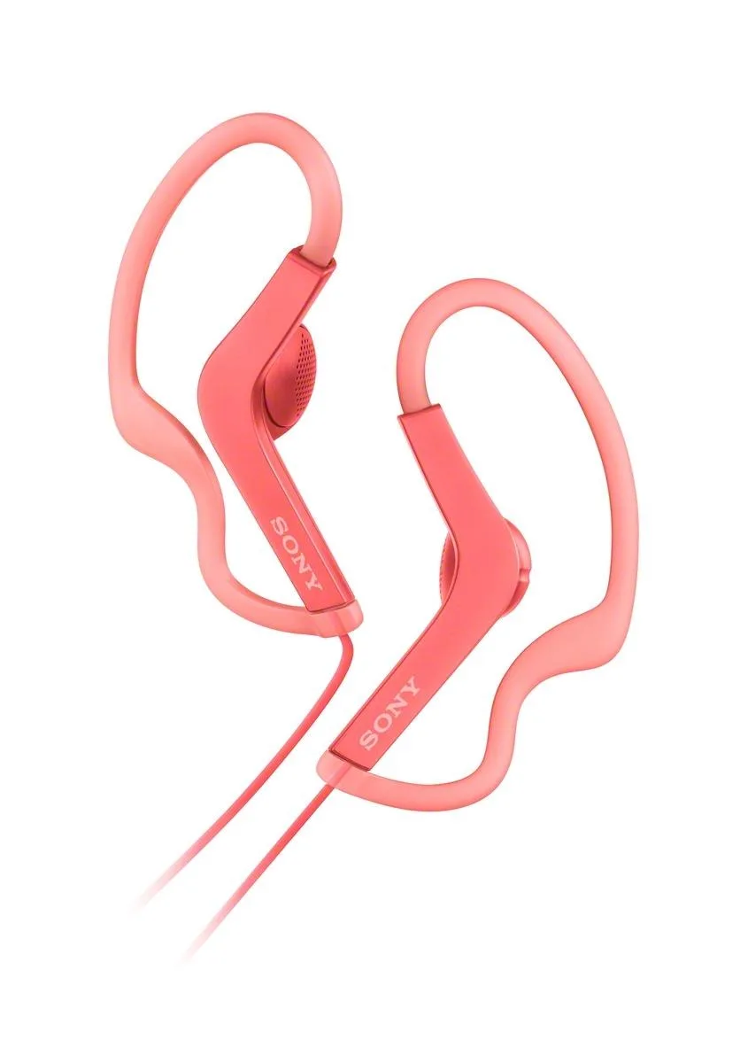 Sony Sports Pink Ear Buds w/Over the Ear Mount