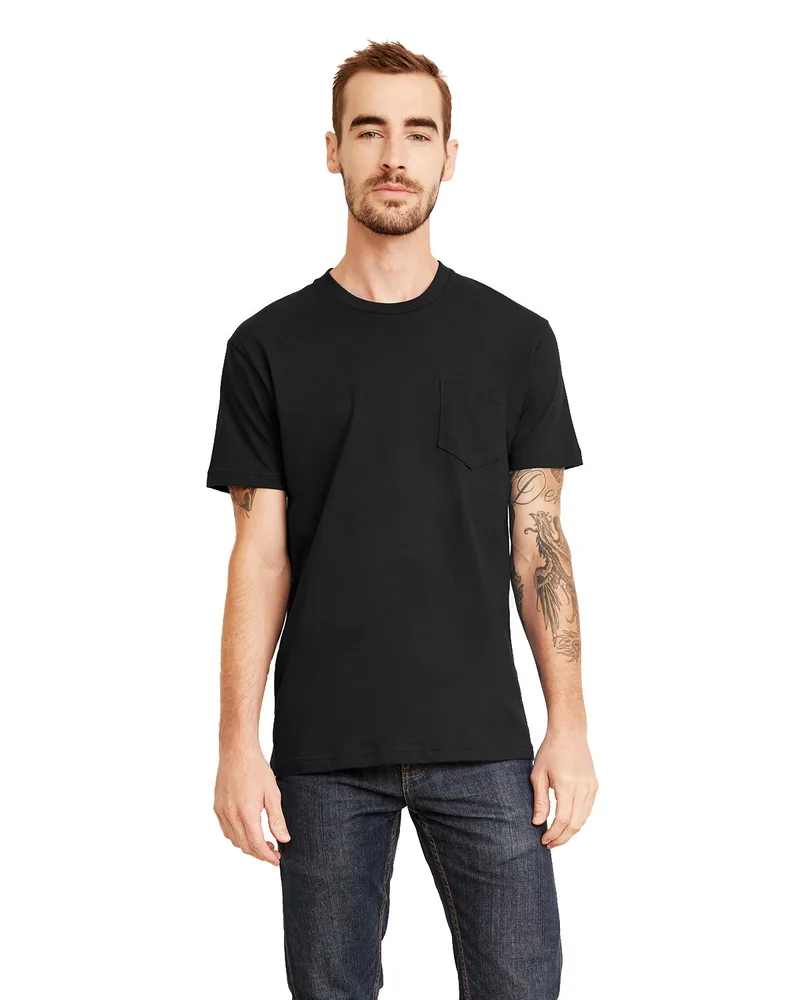 Next Level Apparel® Unisex Cotton Pocket T-Shirt