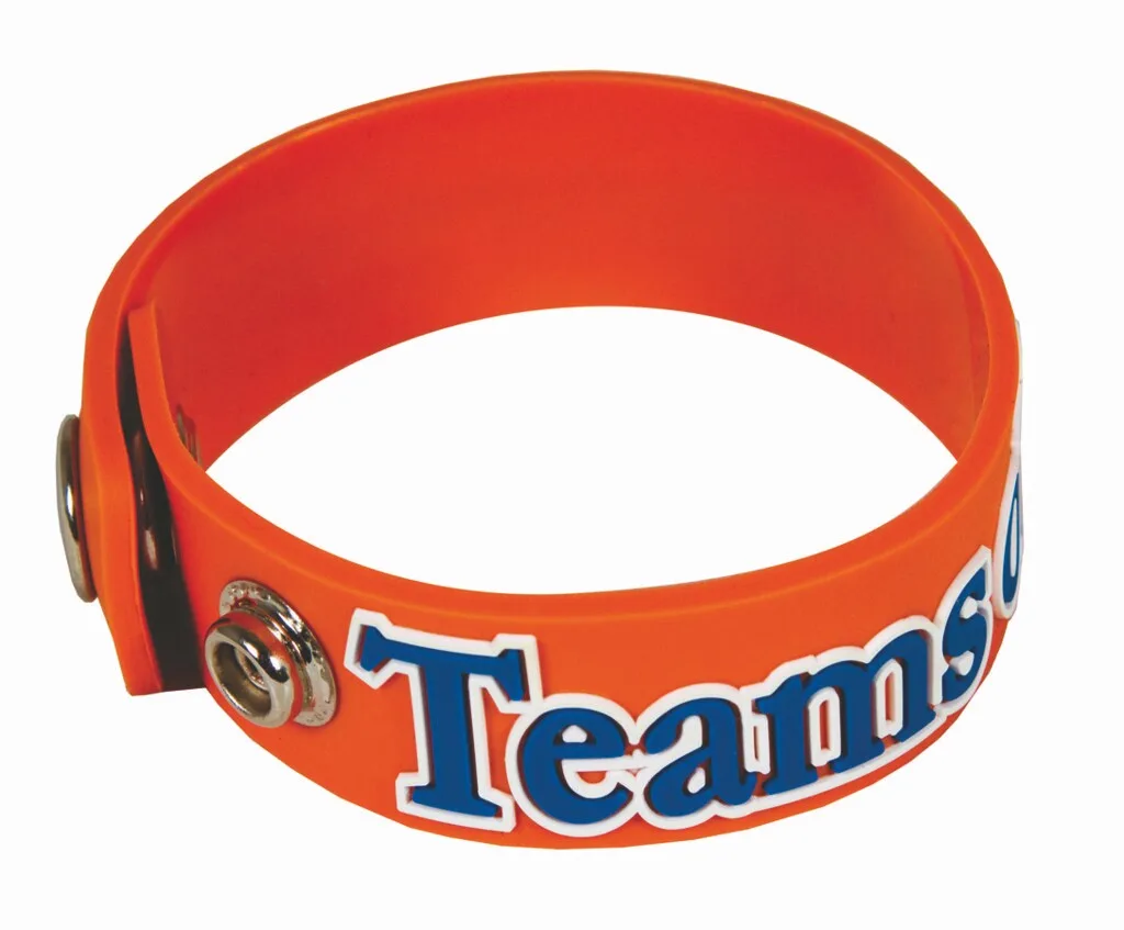 2D Soft PVC Clip Bracelet (Adult )