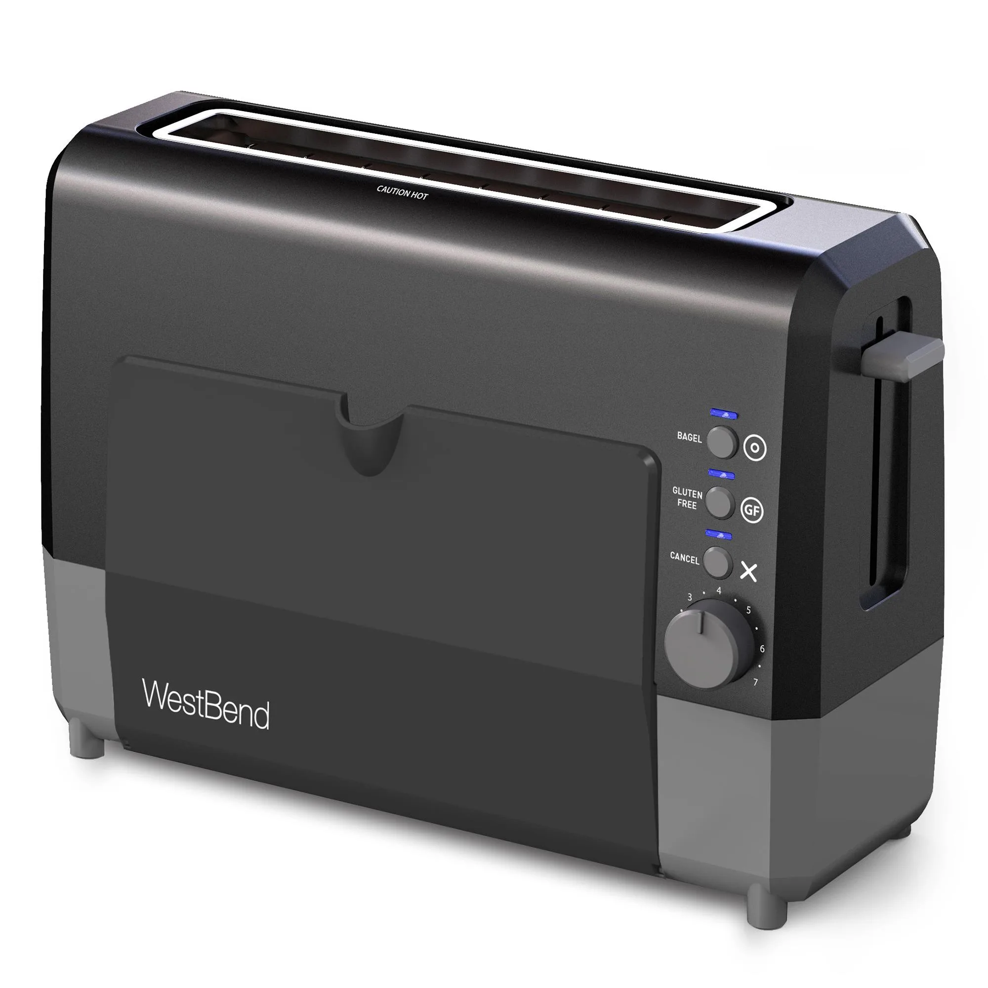 Legacy West Bend® - Quickserve Toaster - Black