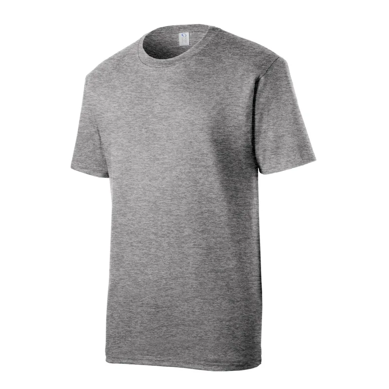 Athletic Heather Gray Blank No Model View