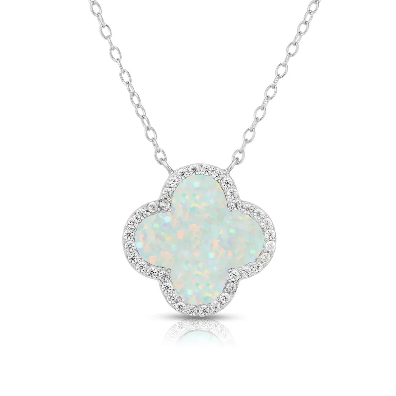 Jilco Inc Opal Sterling Silver Necklace