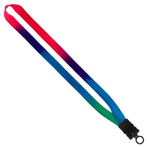 3/4" Tie Dye Lanyard view 3