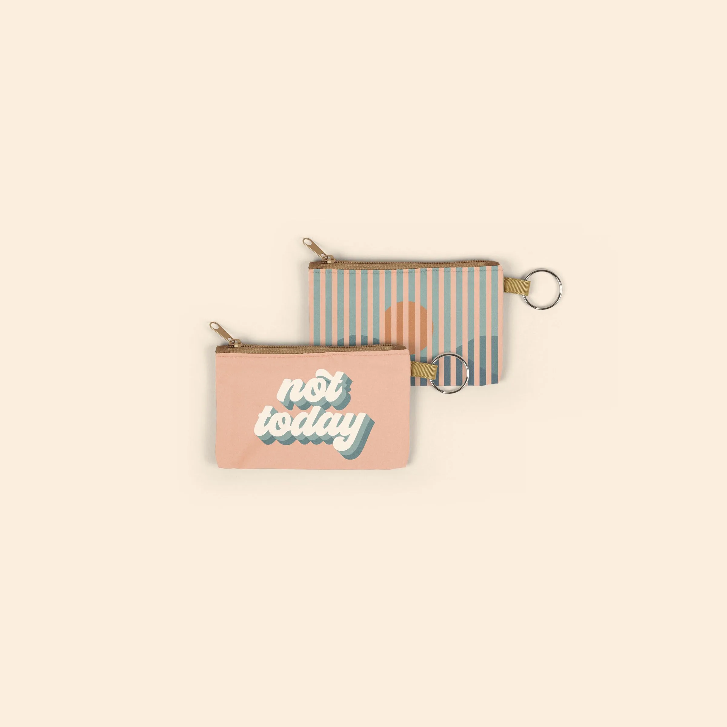 Penny Key Ring Pouch- 4CP Nylon view 5