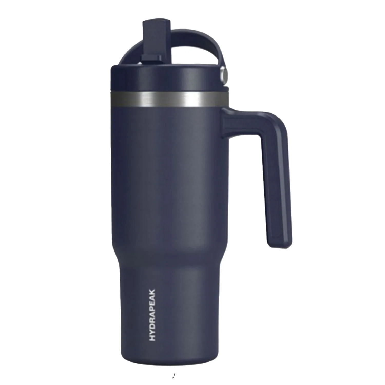 18 oz Hydrapeak® Stainless Steel Insulated Tumbler With Handle and Straw Lid view 4