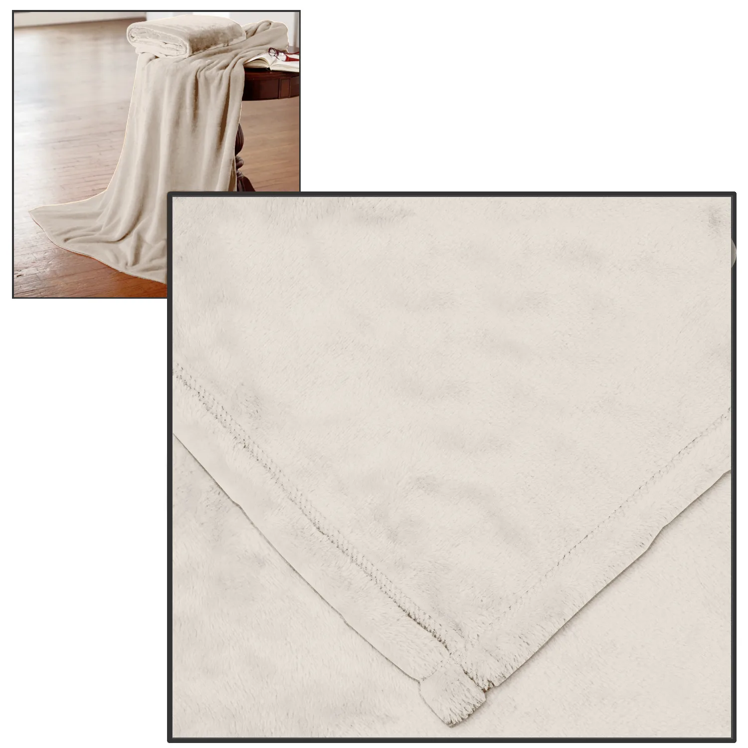 Oversized Mink Soft Touch Blanket view 2